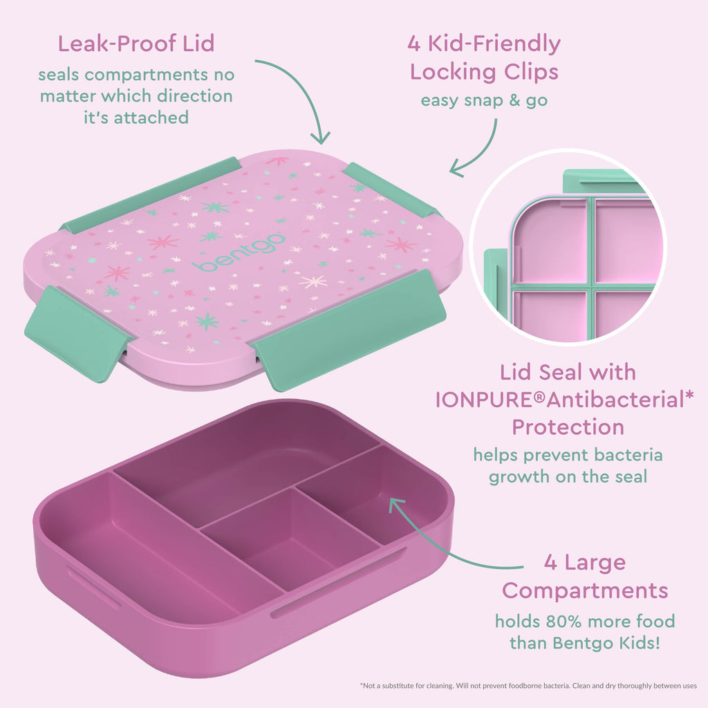 Bentgo Kids Snap & Go Lunch Box (2-Pack)